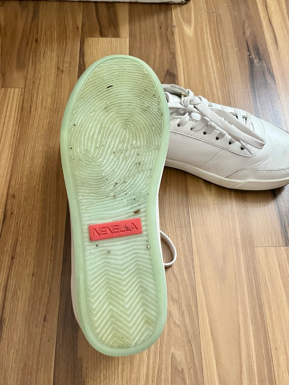 Novella "The Preface" White Lace-Up Sneakers Edition 01 0036 Women's Size 6.5 - Picture 9 of 9